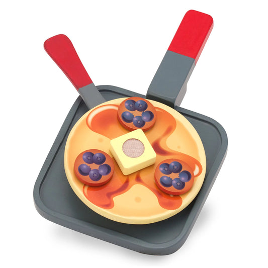 JEU D'IMITATION EN BOIS POUR CRÊPES