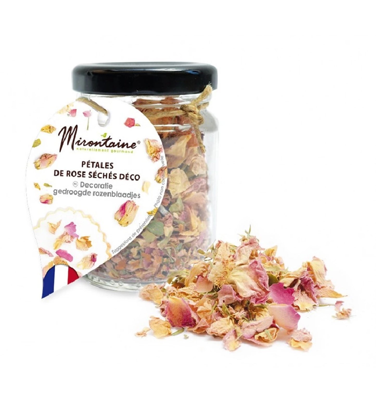 PÉTALES DE ROSE SÉCHÉS - DÉCO 4.5G