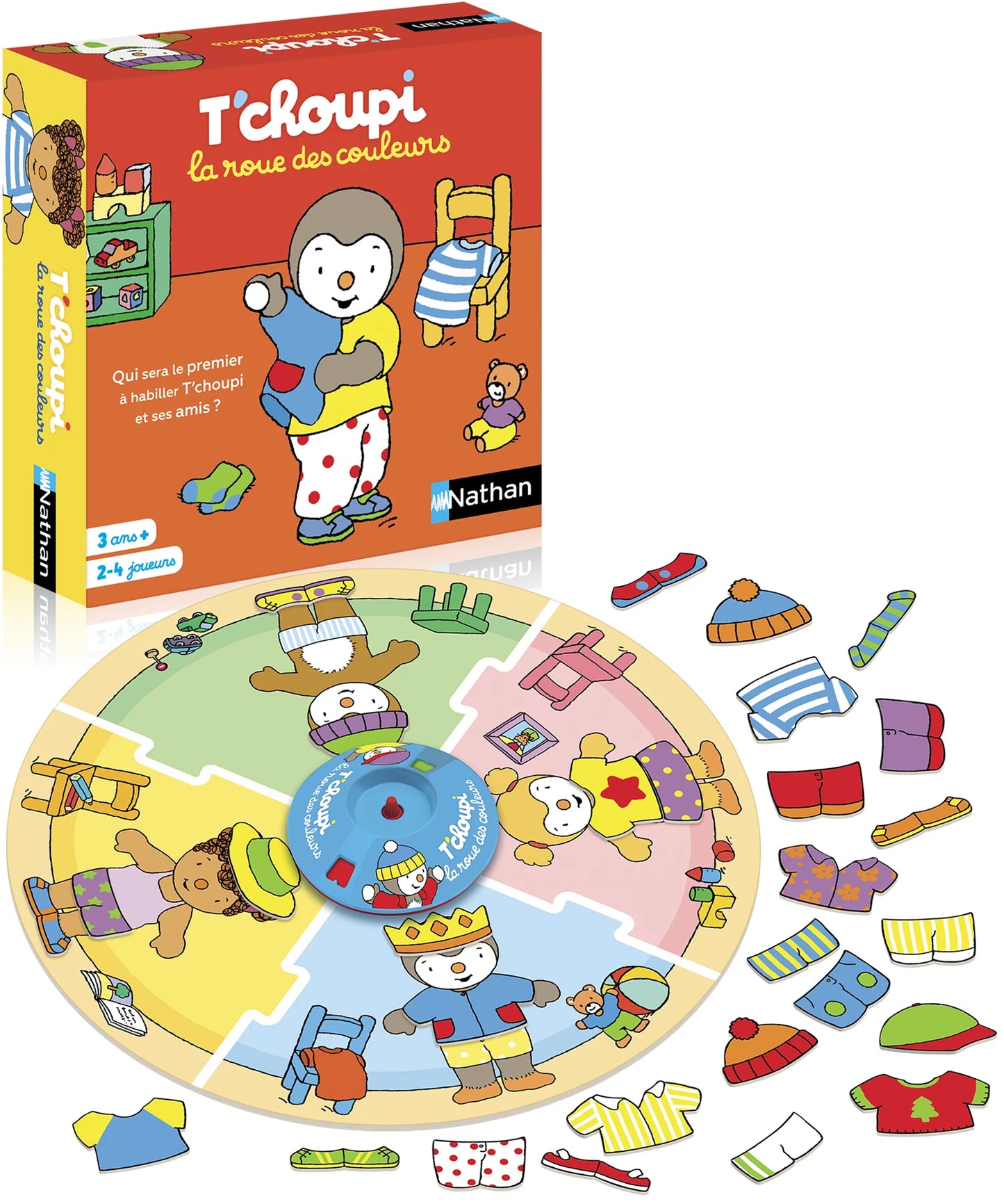 T'CHOUPI JEU DES COULEURS T'CHOUPI (FR)