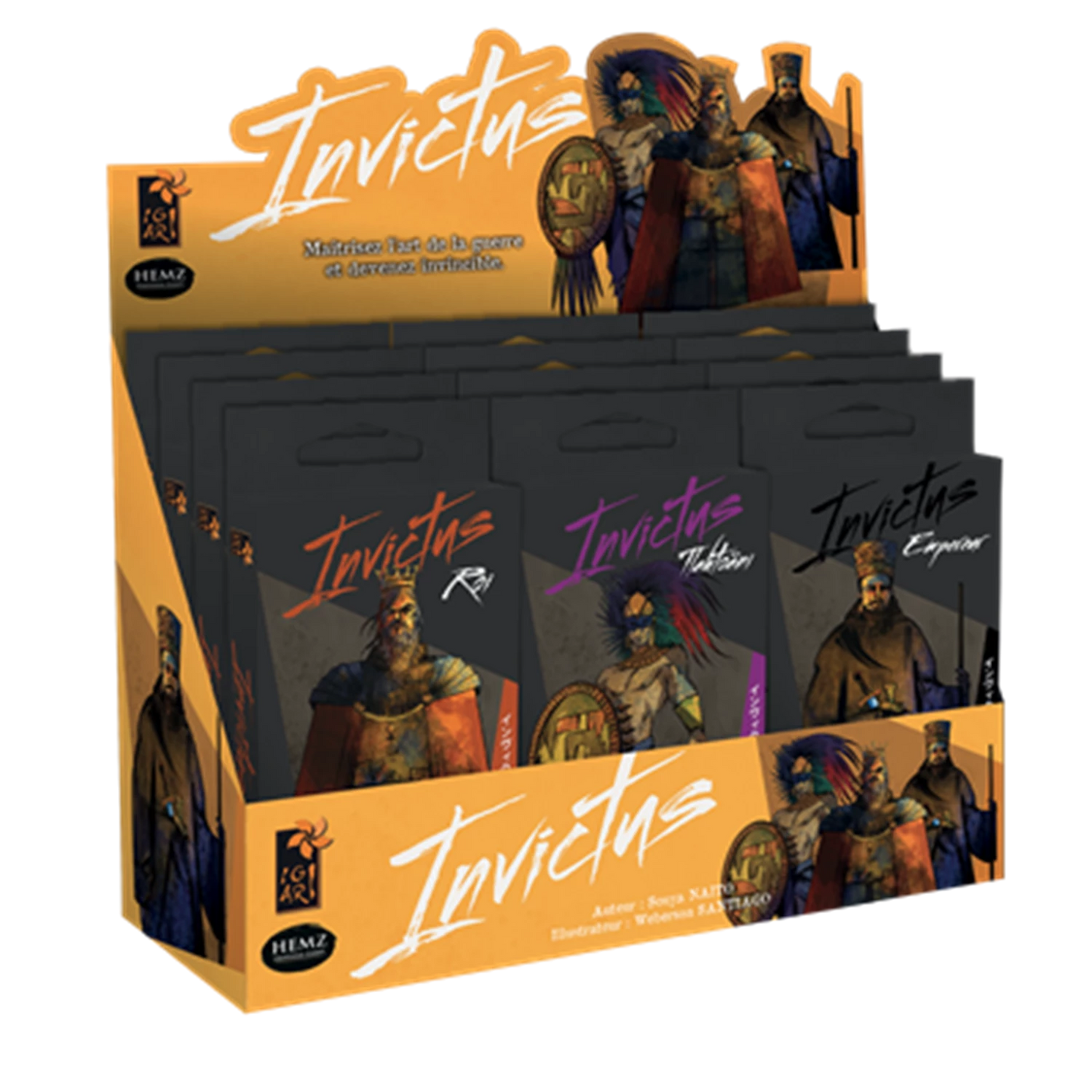 INVICTUS-DISPLAY 12-TLG. NR. 2 (4X ROI, 4X IMPEREUR UND 4X TLAHTO
