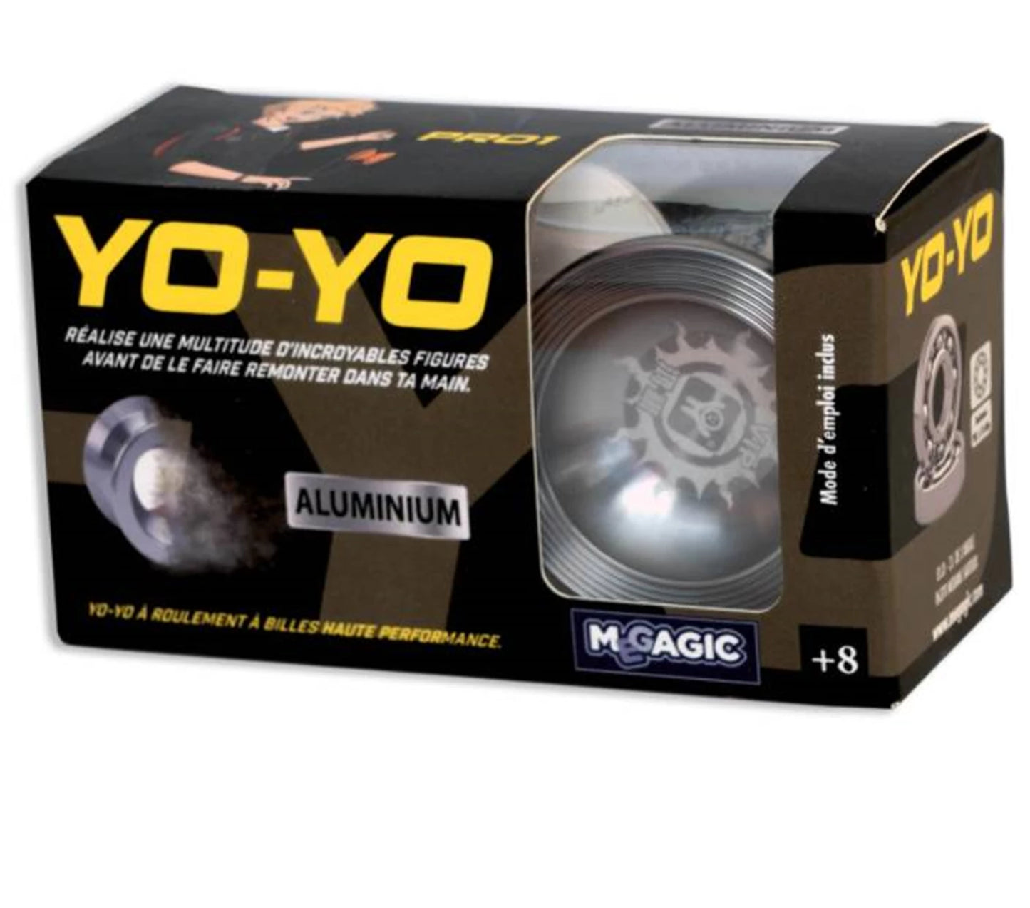 YOYO PRO ALUMINIUM PRO DIAM. 51,5MM (SILBER)