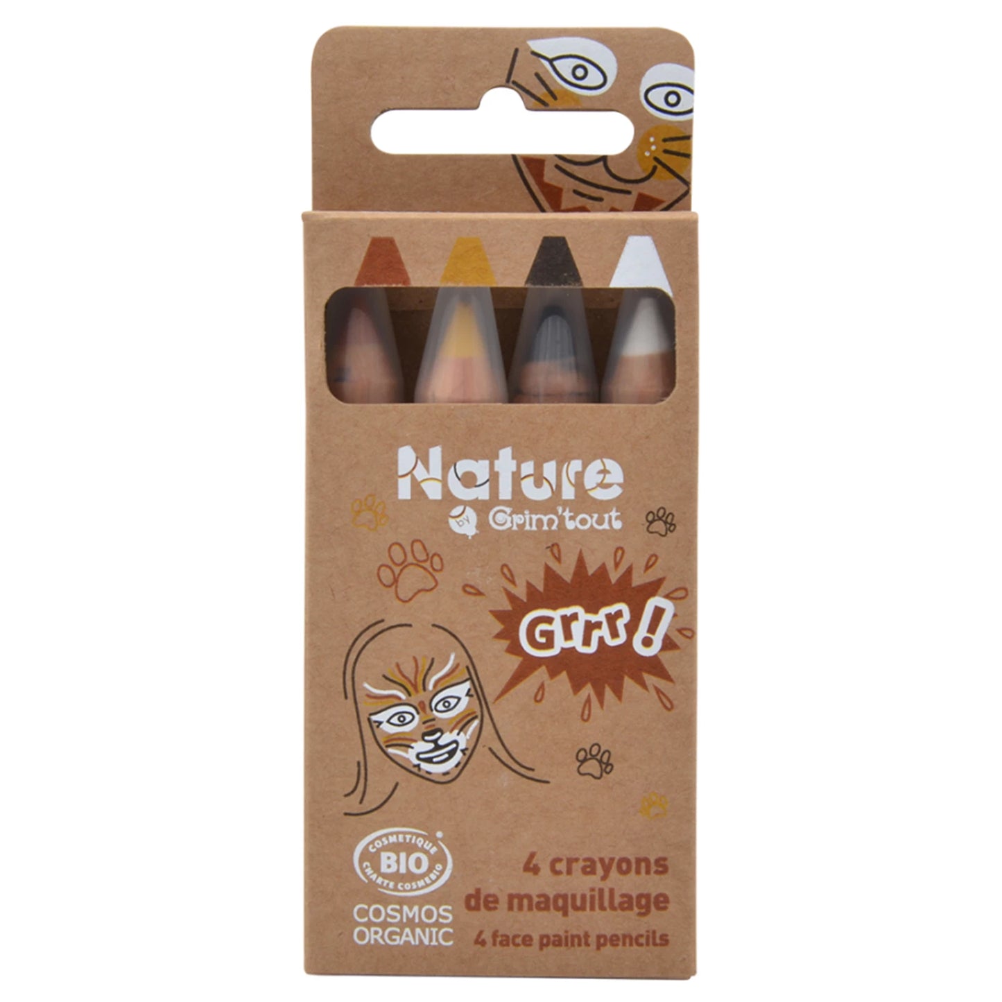NATURE BY GRIM'TOUT 4 PASTELLI GRRR! COSMOS ORGANIC