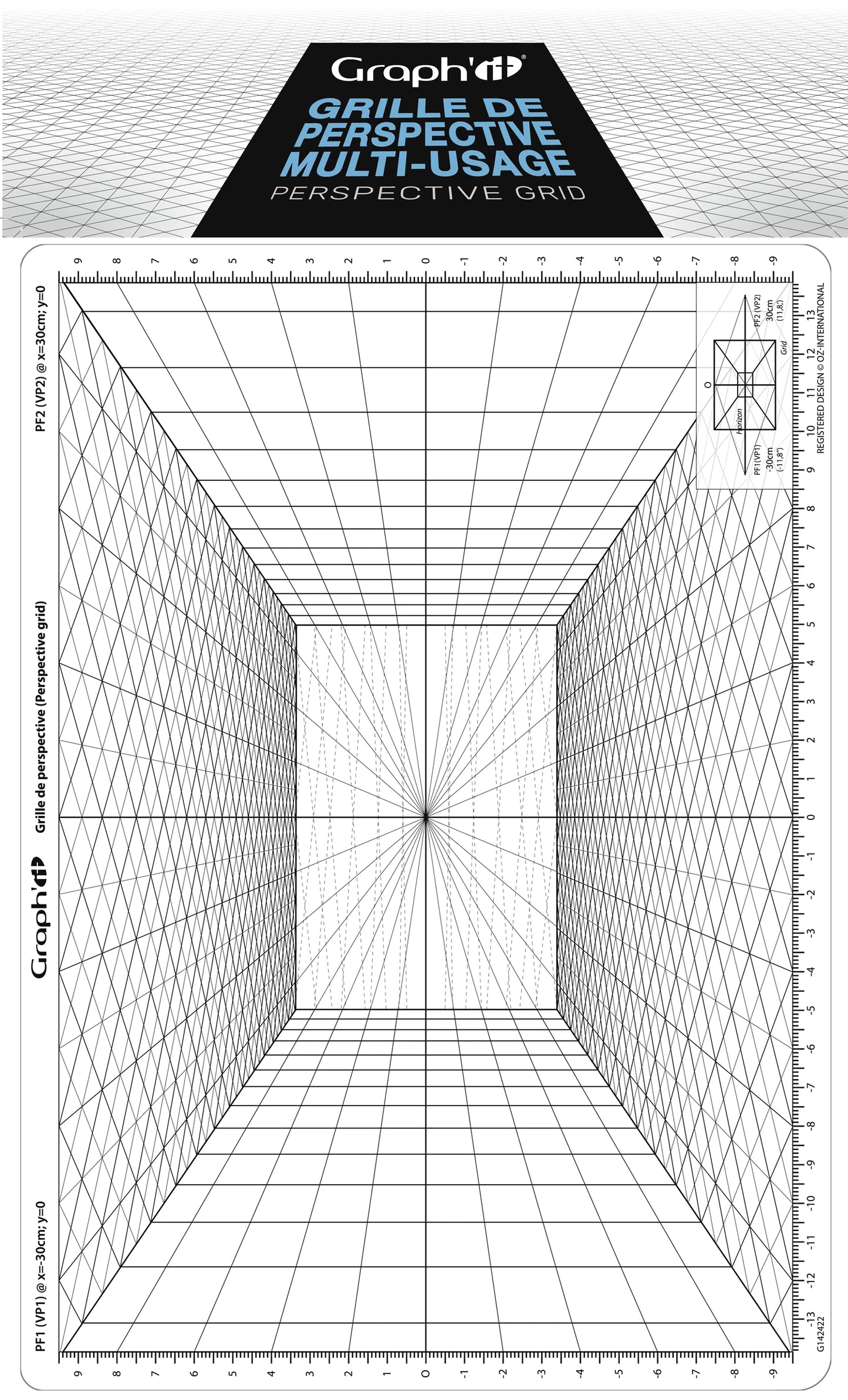 GRAPH'IT PERSPEKTIVRASSTER C FRONTAL