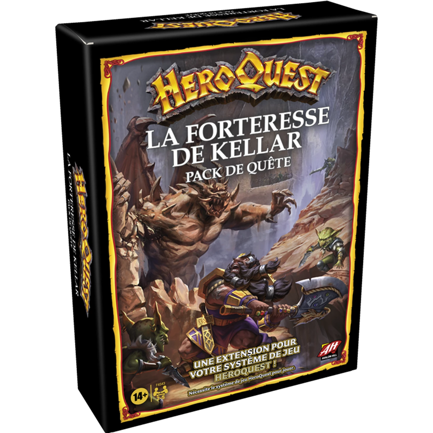 HEROQUEST DIE FESTUNG KELLAR – QUEST PACK-ERWEITERUNG