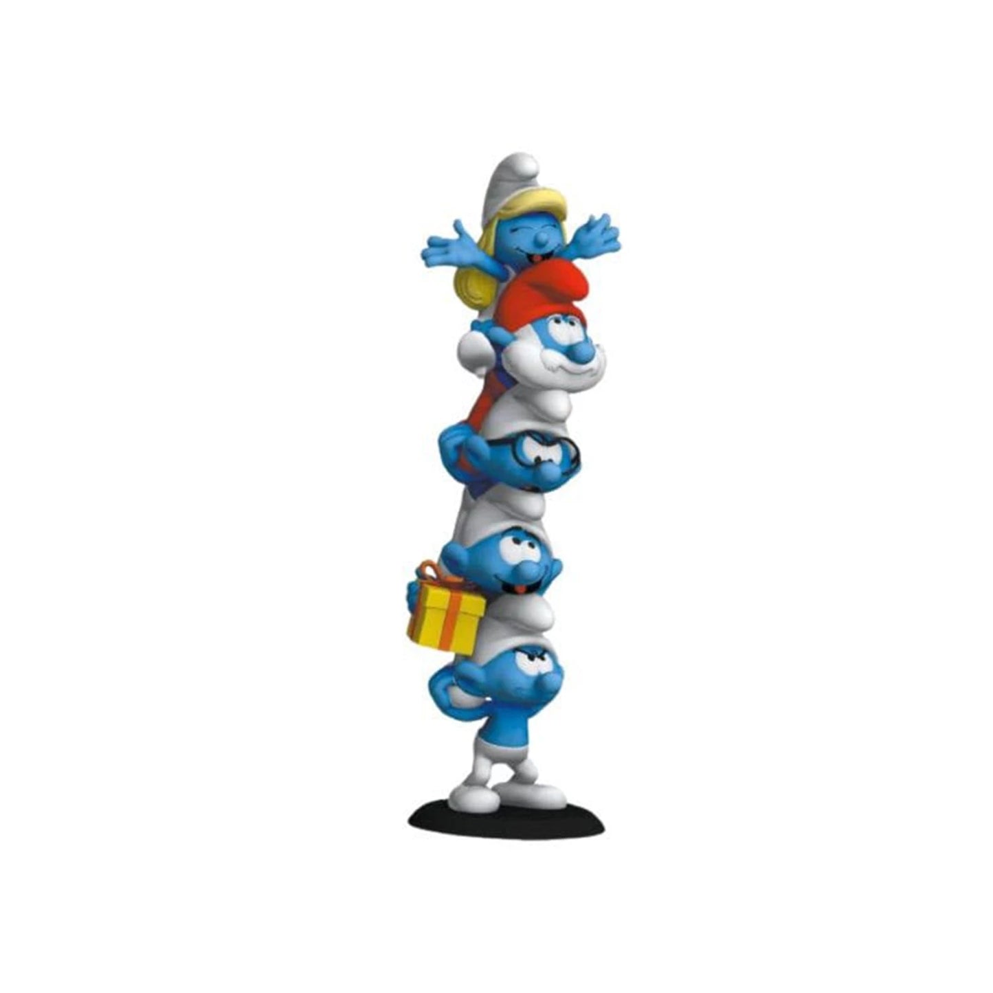 COLONNA FIG I PUFFI POLICROMO