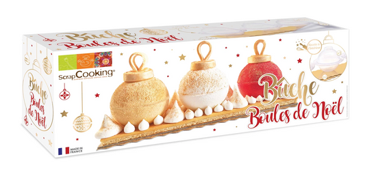 LOT DE 7 BOULES DE NOËL