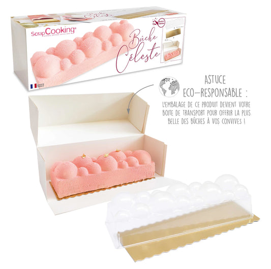 MOULE CÉLESTE EN HÊTRE POUR DESSERTS GLACÉS