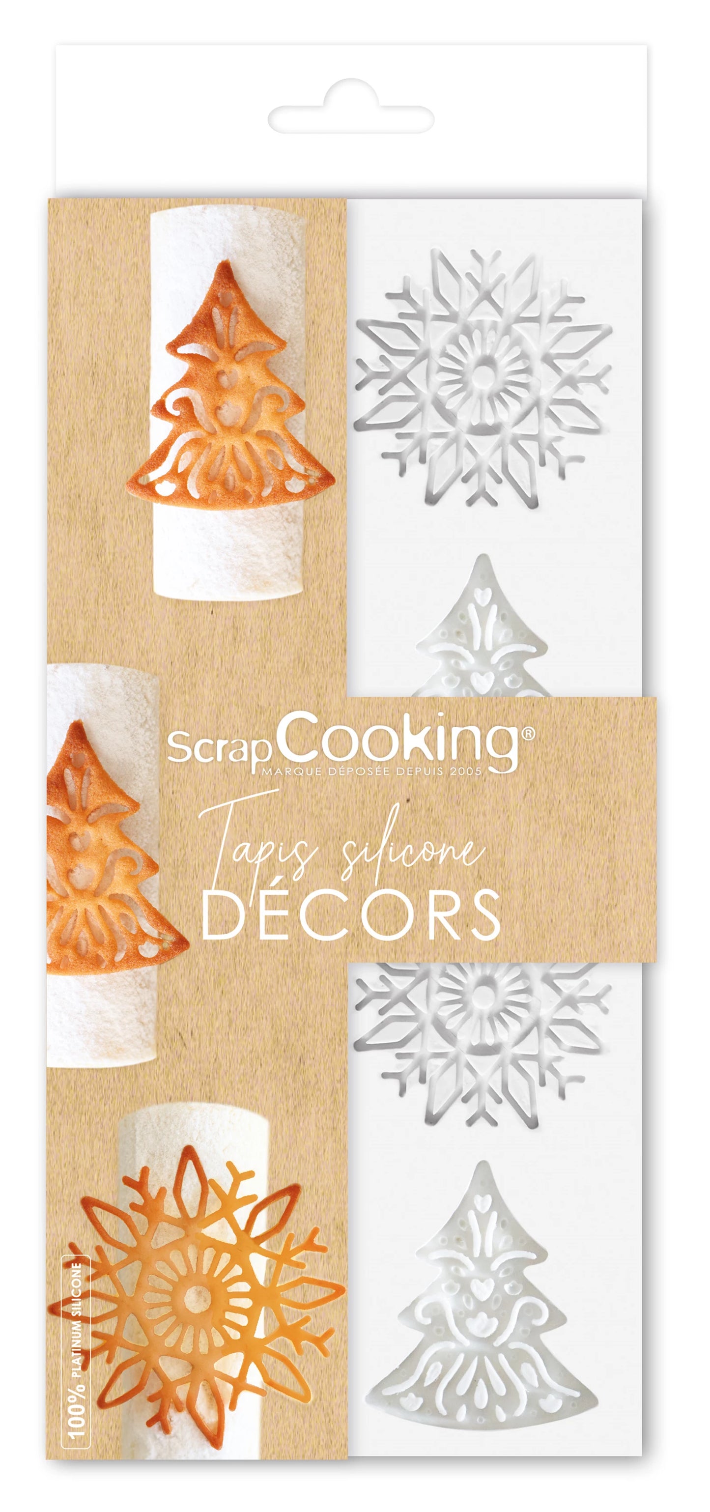 TAPIS DECORAZIONE IN SILICONE DOLCE NATALE