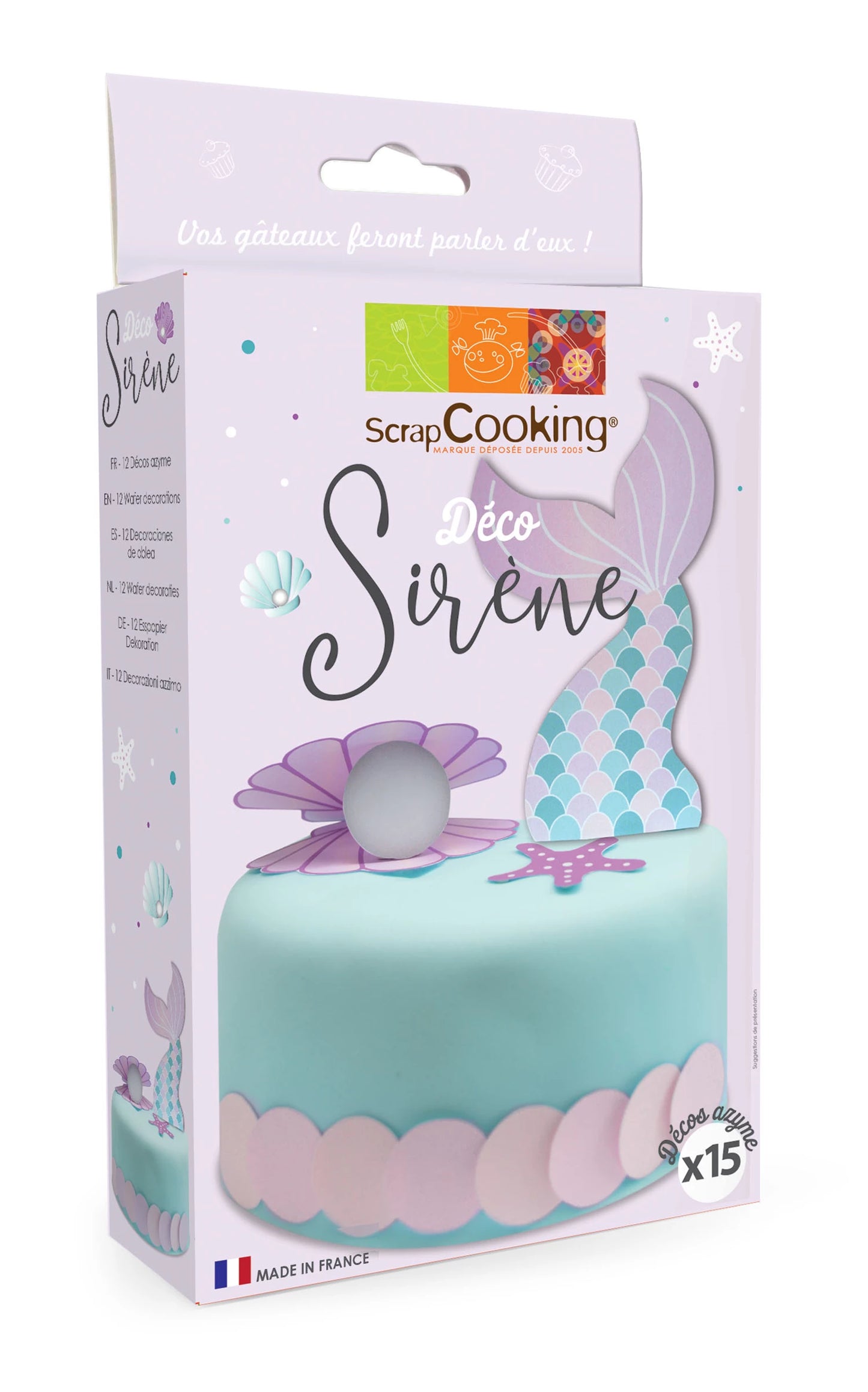 - KIT DECO AZYME SIRÈNE -