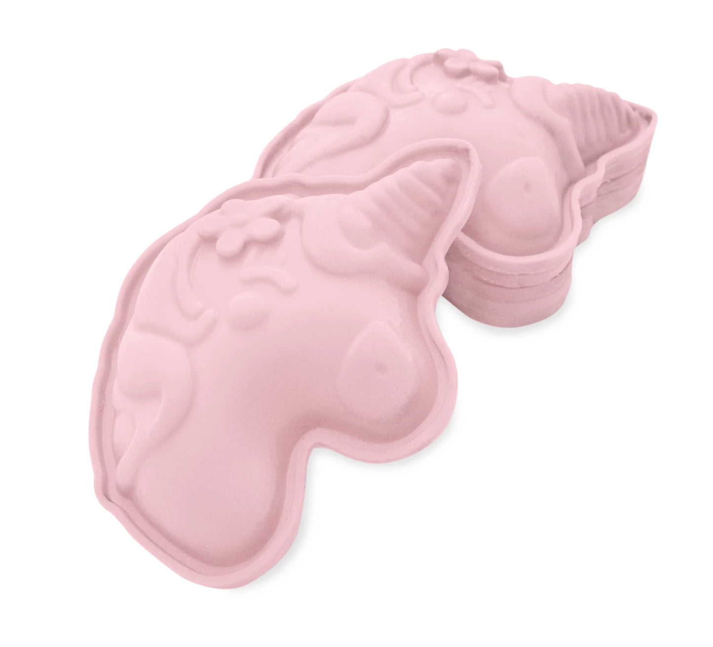 6 MOULES INDIVIDUELS EN SILICONE EN FORME DE LICORNE