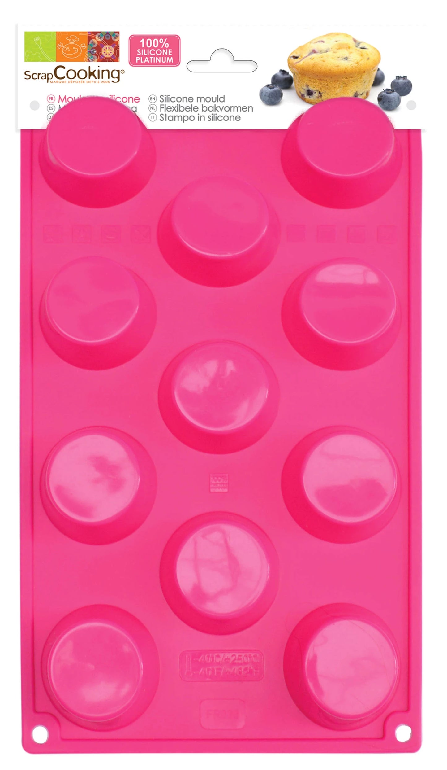 11 MINI-MUFFIN-BACKFORM AUS SILIKON