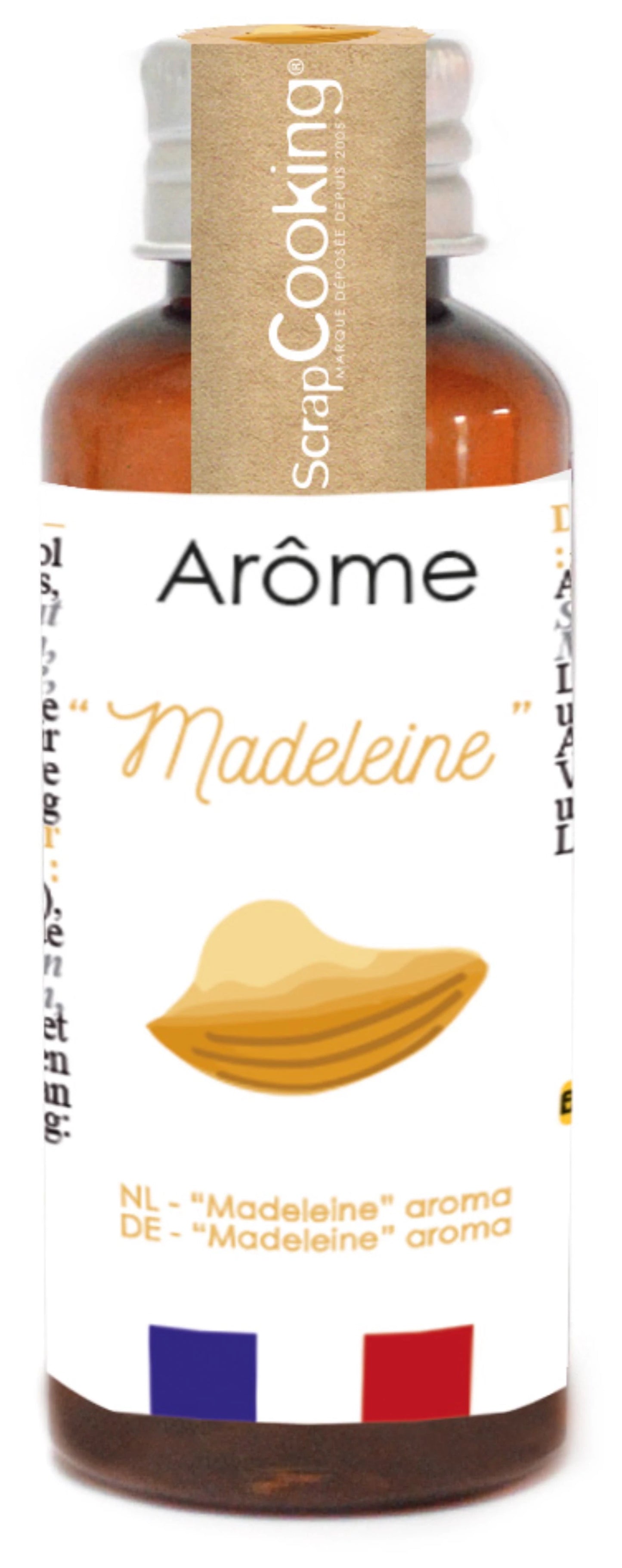 SCRAPCOOKING - NATÜRLICHES MADELEINE-AROMA 40ML - F/D/I/ML