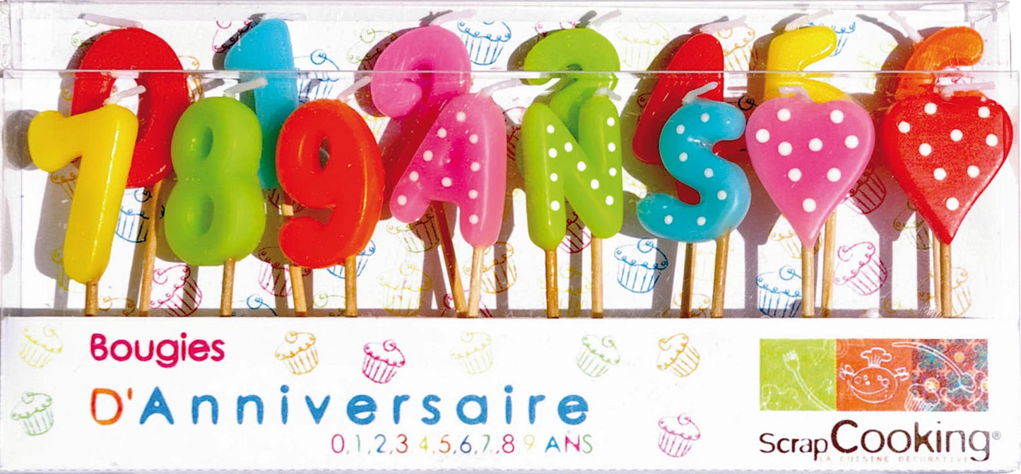 15 BOUGIES 1, 2, 3 ANS