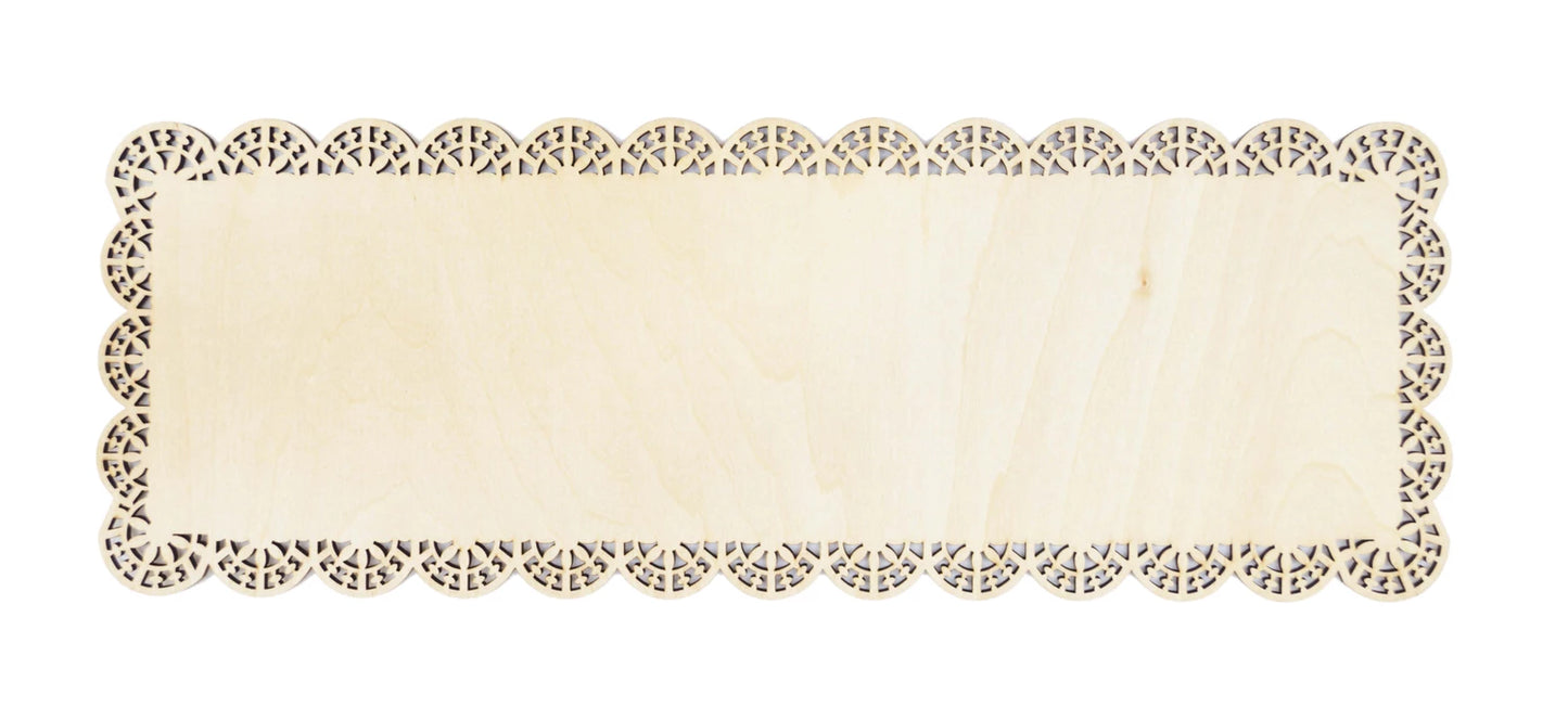 PLANCHE À DÉCOUPER RECTANGULAIRE EN BOIS 36X13CM