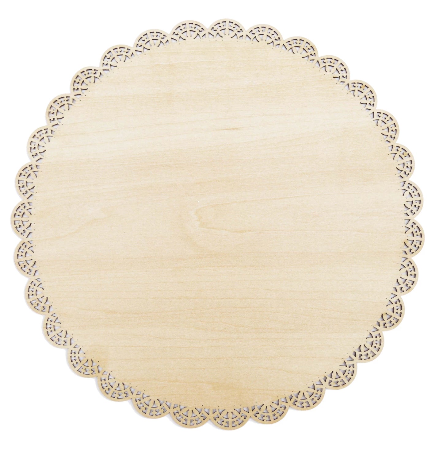 PIATTO ROTONDO IN LEGNO, DIAMETRO 29 CM
