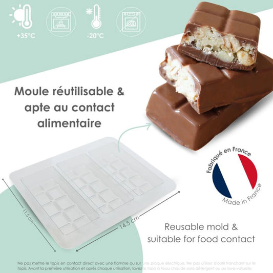 SCRAPCOOKING - STAMPO PER CROCCANTE AL CIOCCOLATO - F/D/I/ML