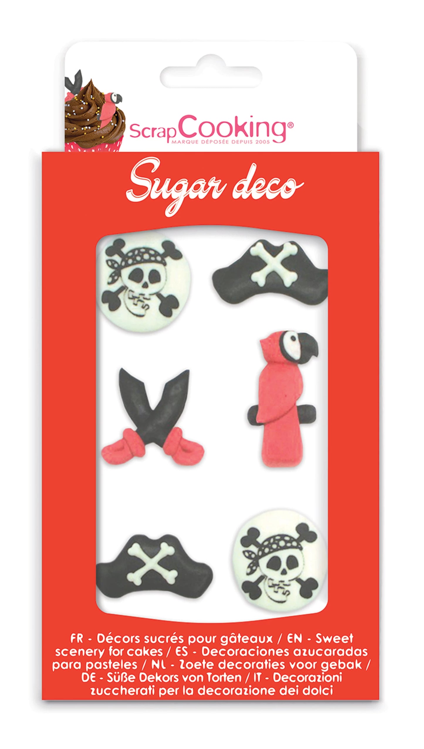 DECORAZIONE DI ZUCCHERO PIRATI