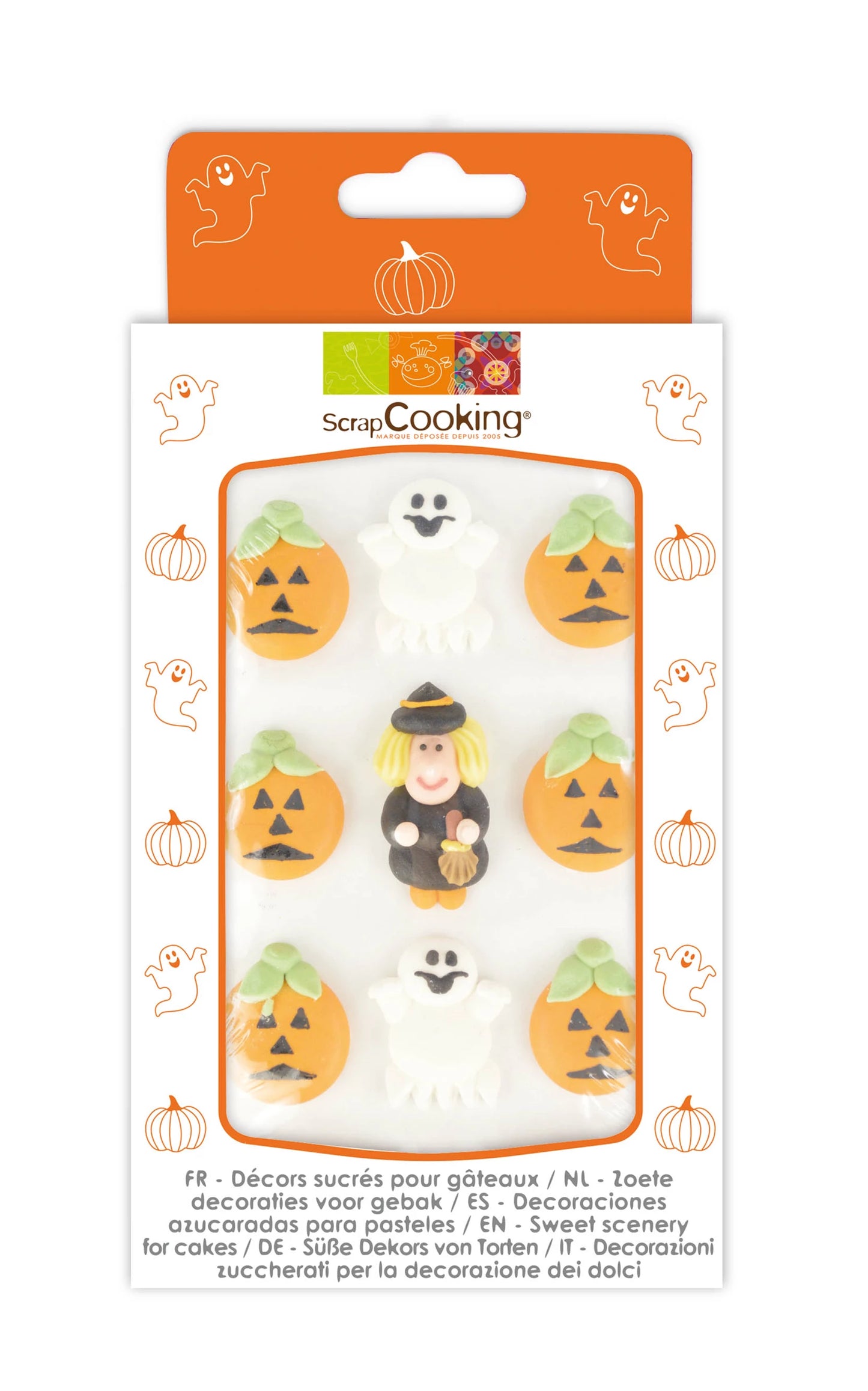 HALLOWEEN ZUCKERFIGUREN, 9 STÜCK.