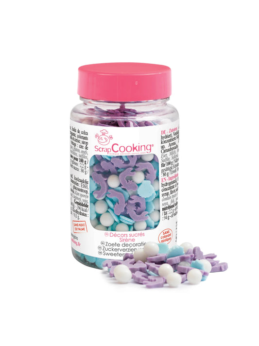 SIRÈNE DÉCORATIVE EN SUCRE 55G