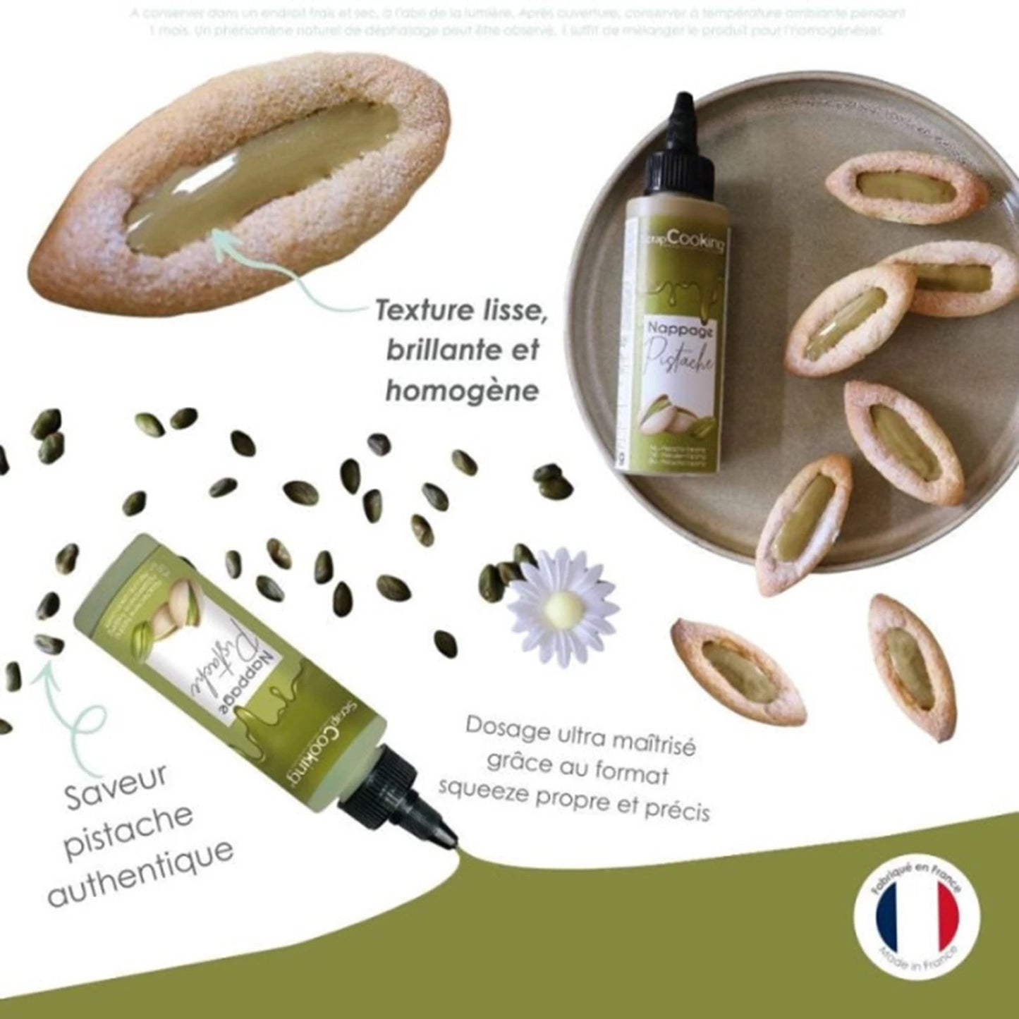 SCRAPCOOKING - PISTAZIENDEKORATION 145G - F/D/I/ML
