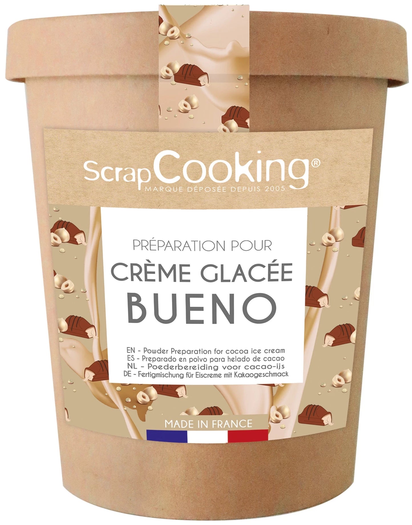 SCRAPCOOKING - FERTIGE EISCREMEMISCHUNG 195 G - F/D/I/ML