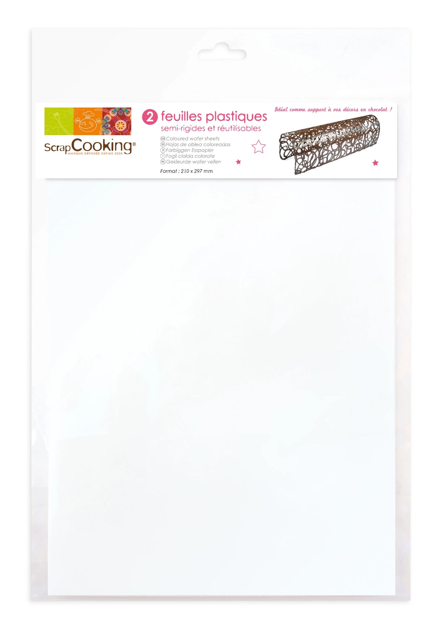 2 PLASTIKFOLIE A4