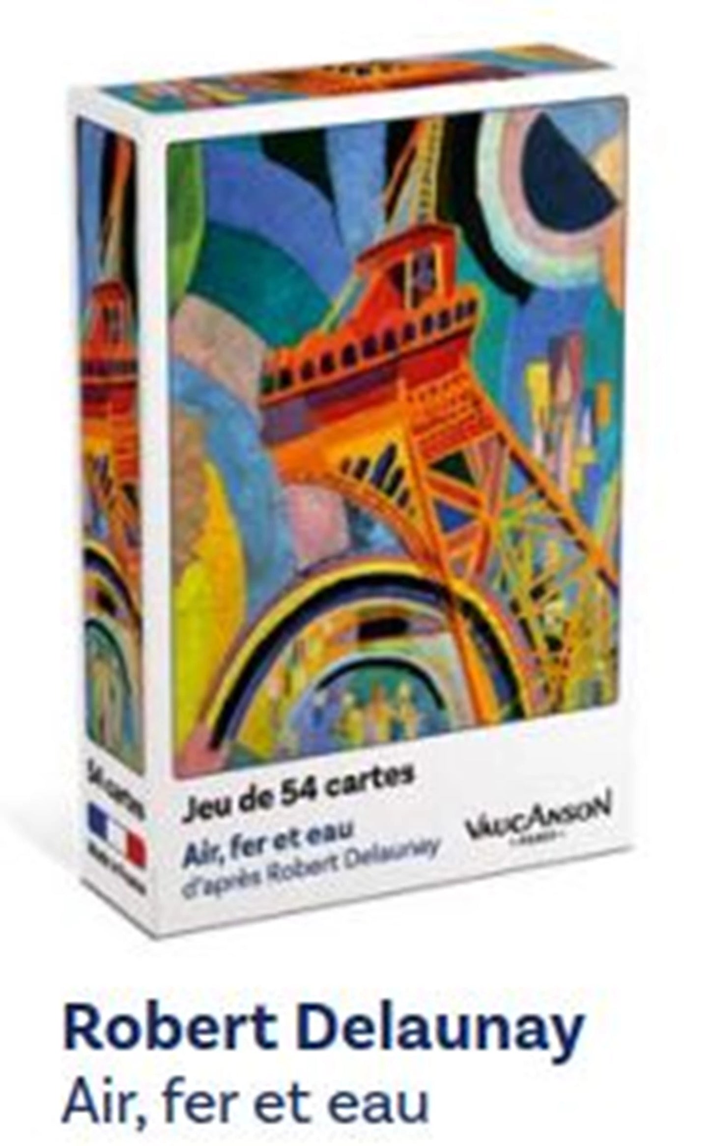 SENTOSPHERE - KARTENSPIEL 54 KARTEN - ROBERT DELAUNAY - LUFT, EISEN UND WASSER (ML) - F/D/D/I
