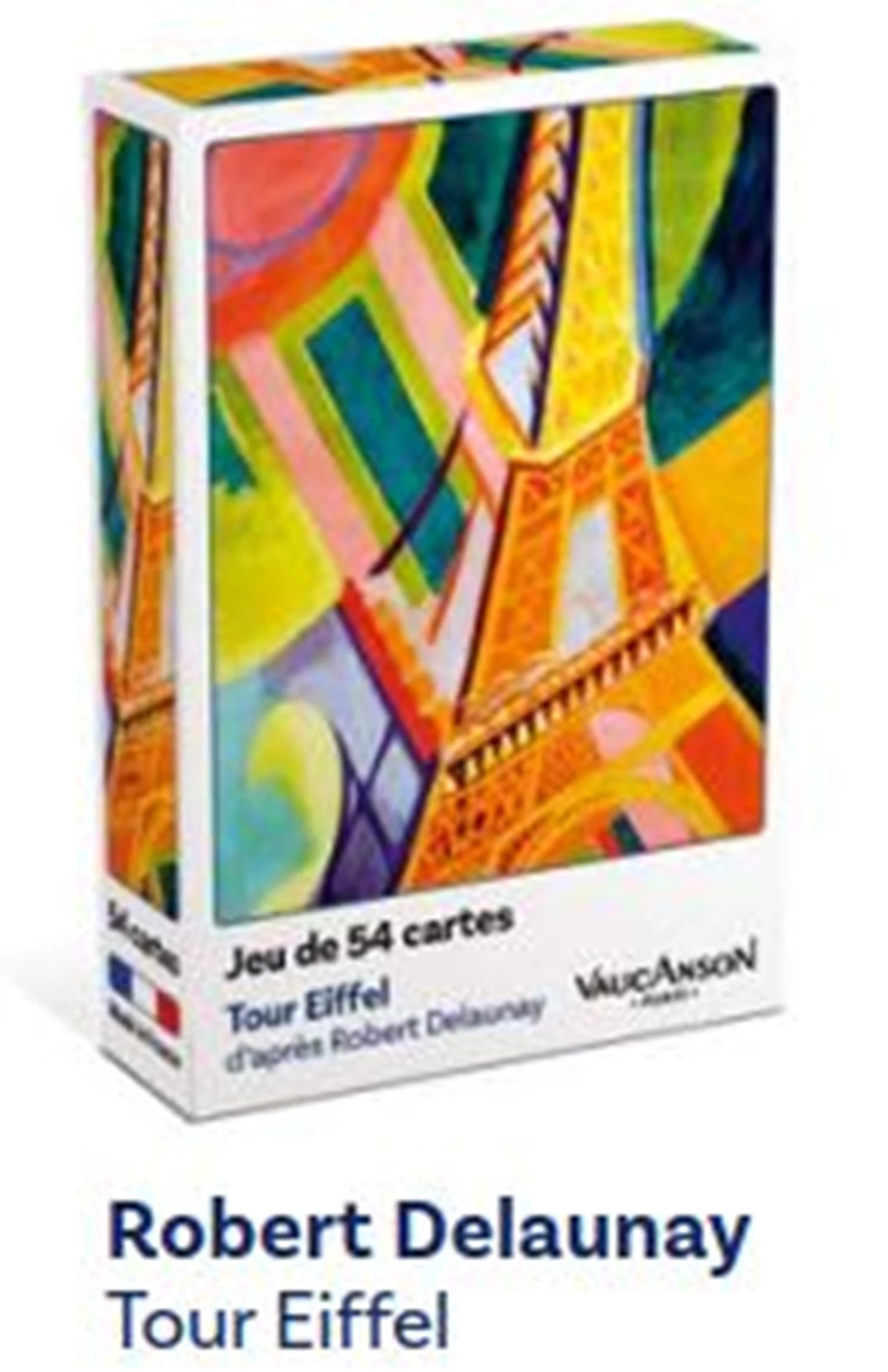 SENTOSPHERE - KARTENSPIEL 54 KARTEN - ROBERT DELAUNAY - EIFFELTURM (ML) - F/D/D/I