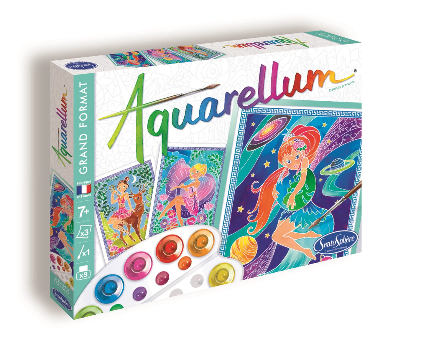 AQUARELLUM GM 3T DE GRECS (FR-DE-IT-EN-ES-NL)