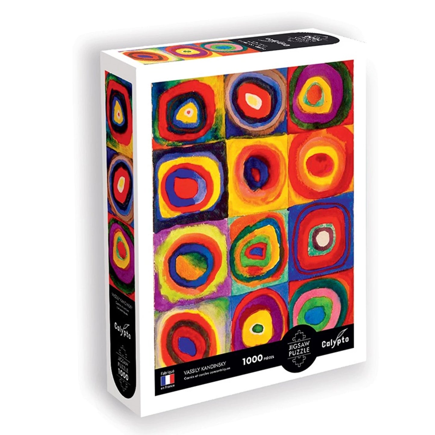 PZ 1000PZ CHARIOTS ET CERCLES CONCENTRIQUES VASSILY KANDINSKY