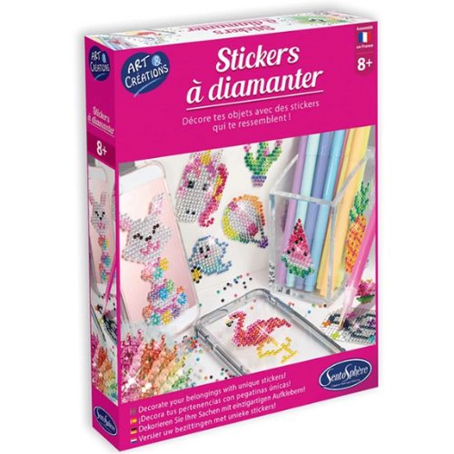 AUFKLEBER A&C DIAMANTI (FR-DE-IT-EN-ES-NL-PT)