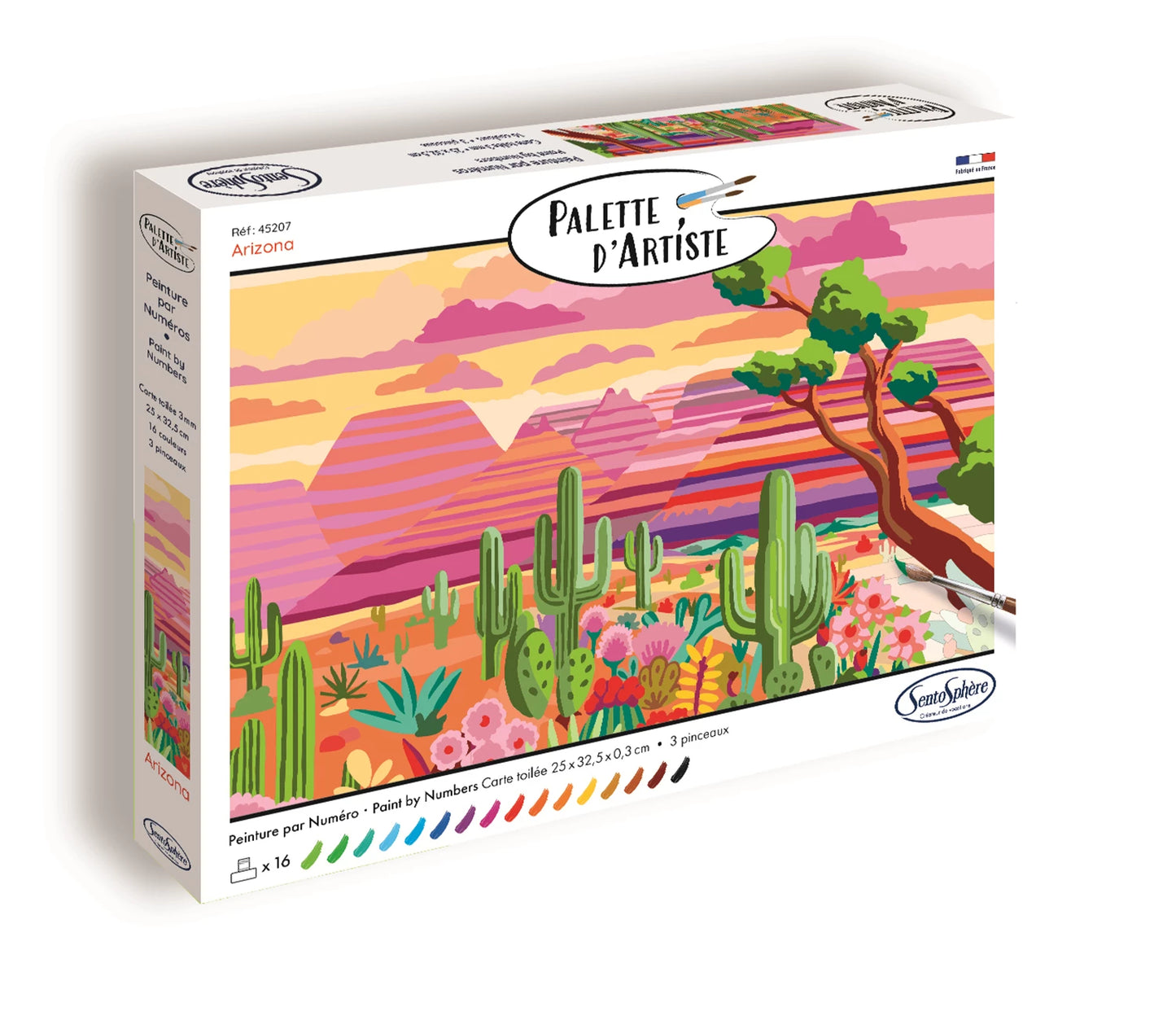 PALETTE D'ARTISTE ARIZONA (FR-DE-IT-EN-ES-NL-PT)
