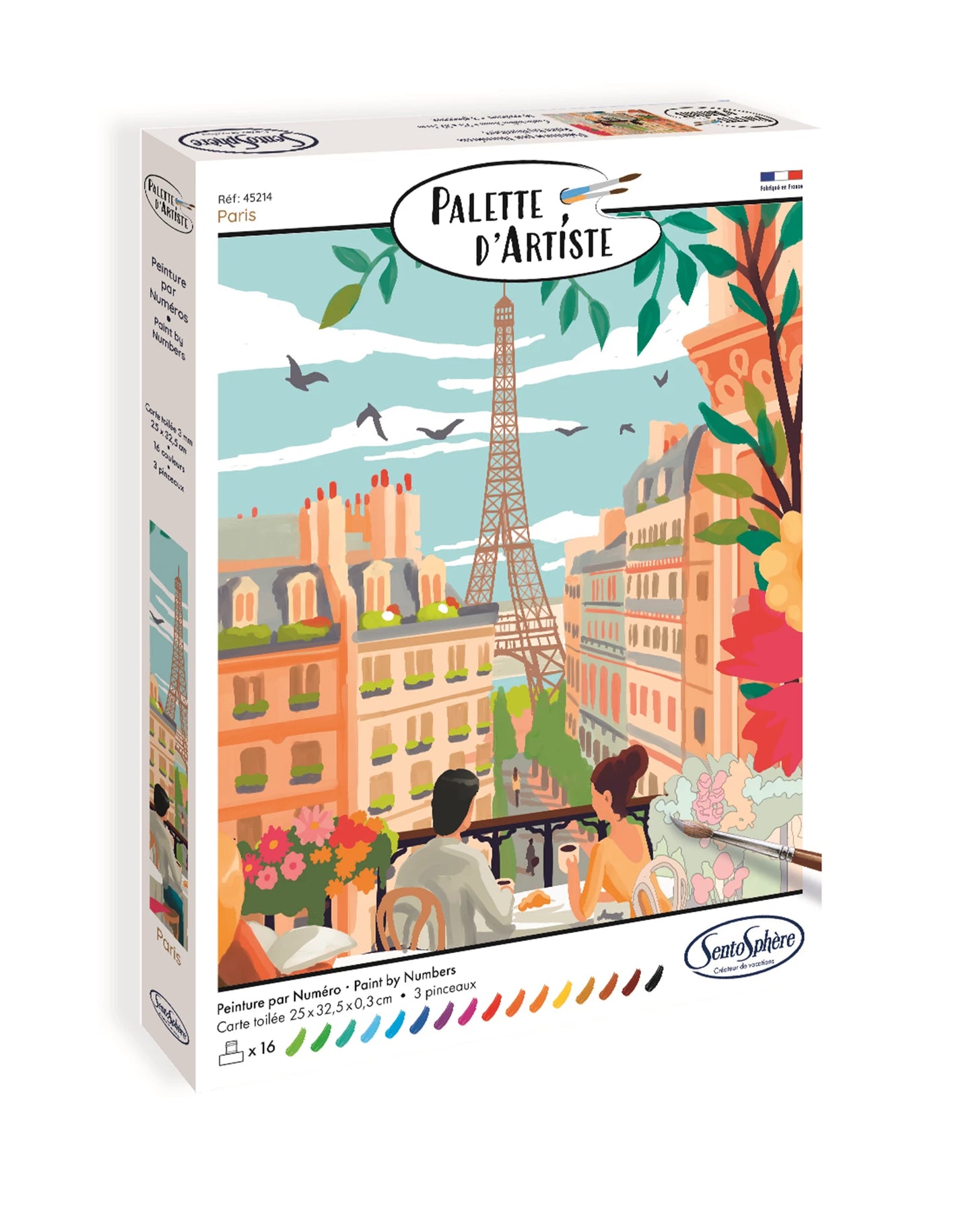 PALETTE D'ARTISTE PARIS (FR-DE-IT-EN-ES-NL-PT)