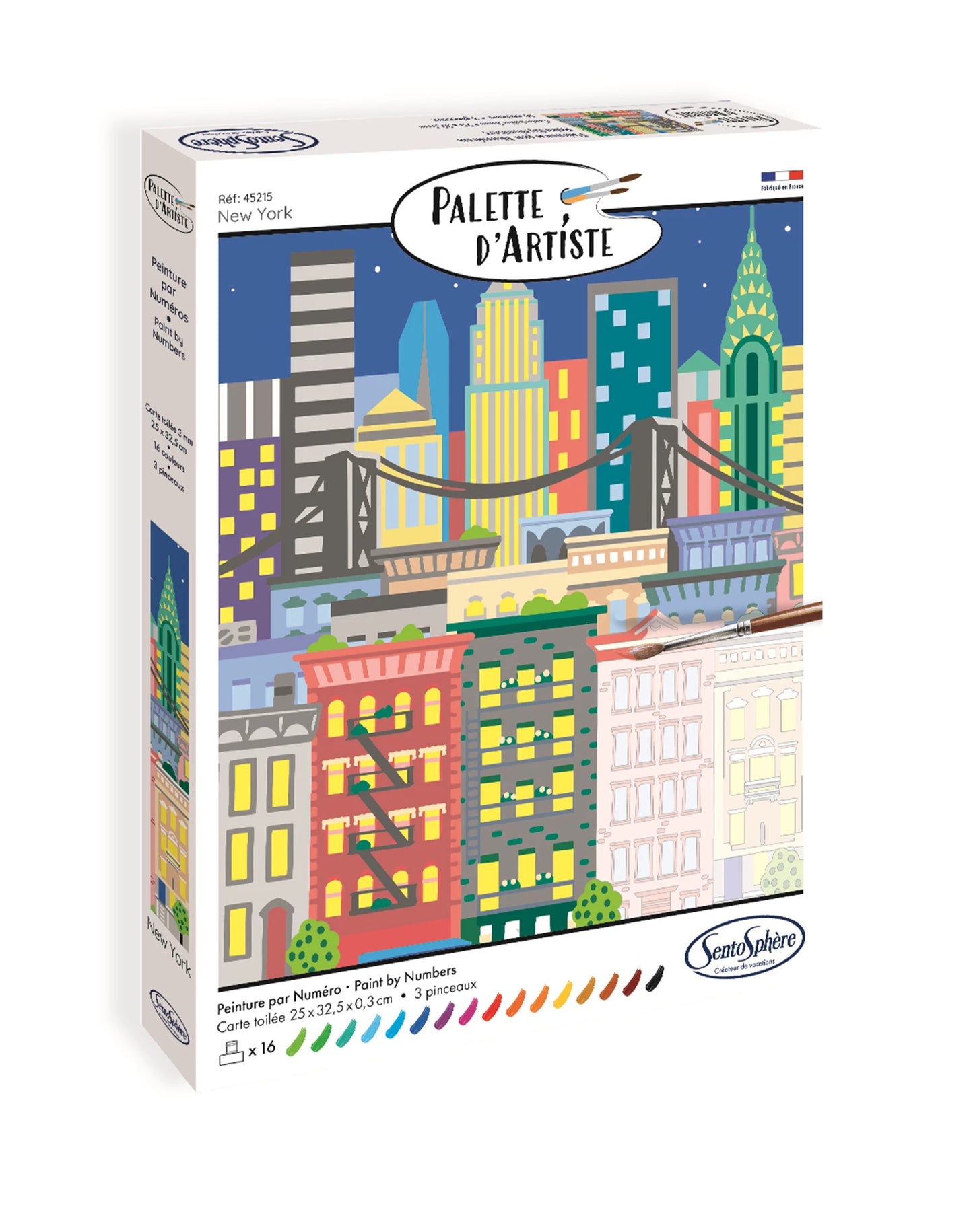 PALETTE D'ARTISTE NEW YORK (FR-DE-IT-EN-ES-NL-PT)