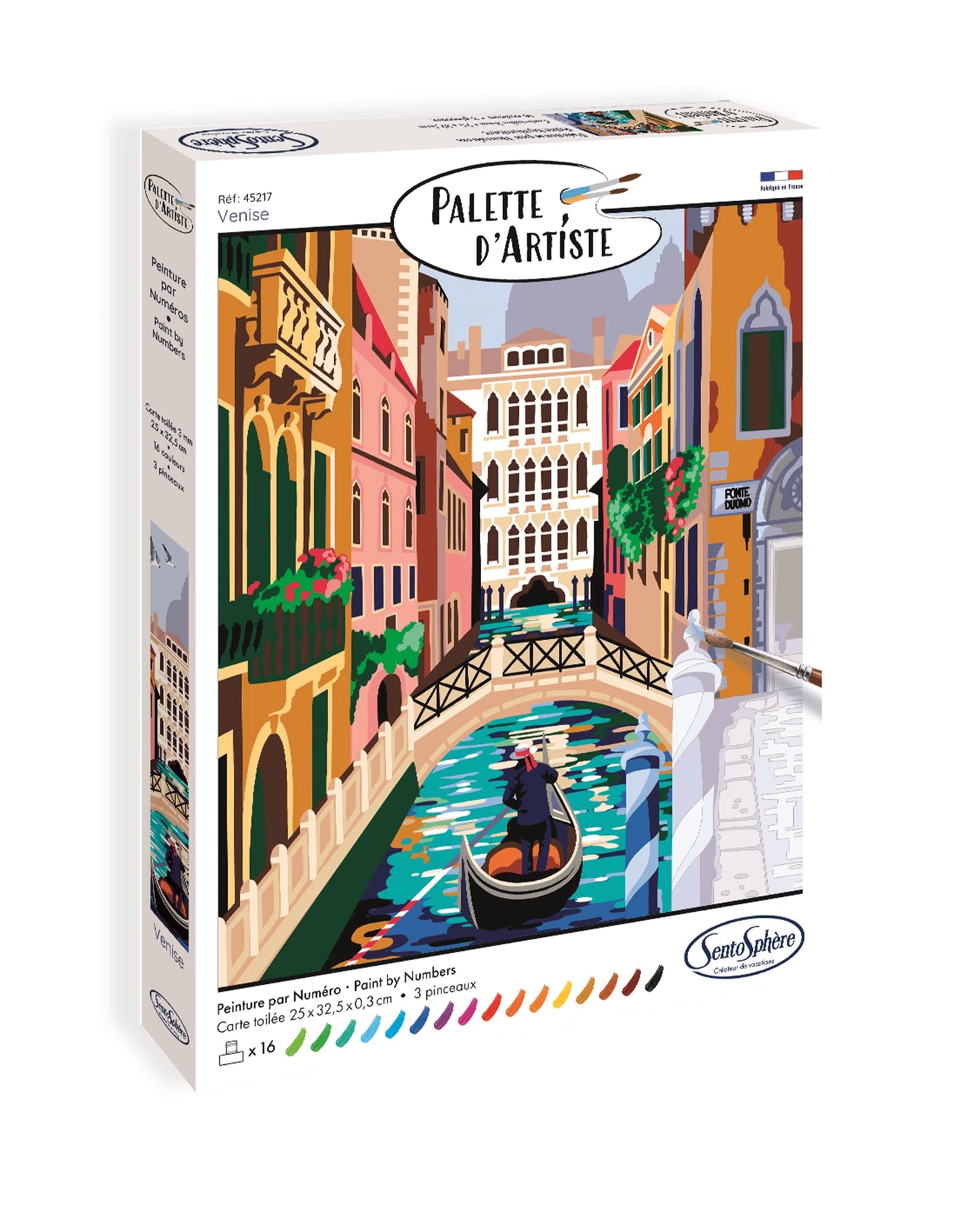 PALETTE D'ARTISTE VENISE (FR-DE-IT-EN-ES-NL-PT)