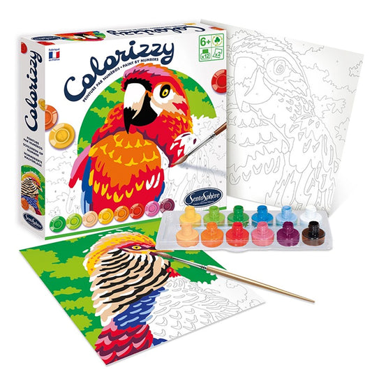 OISEAUX COLORÉS (FR-DE-IT-EN-ES-NL)