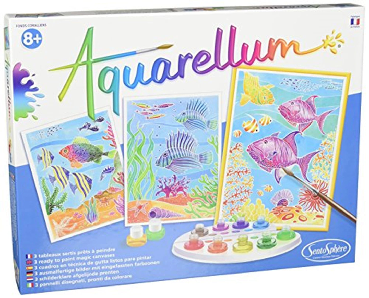 AQUARELLUM GM 3T TERRES CORAIL (FR-DE-IT-EN-ES-NL)