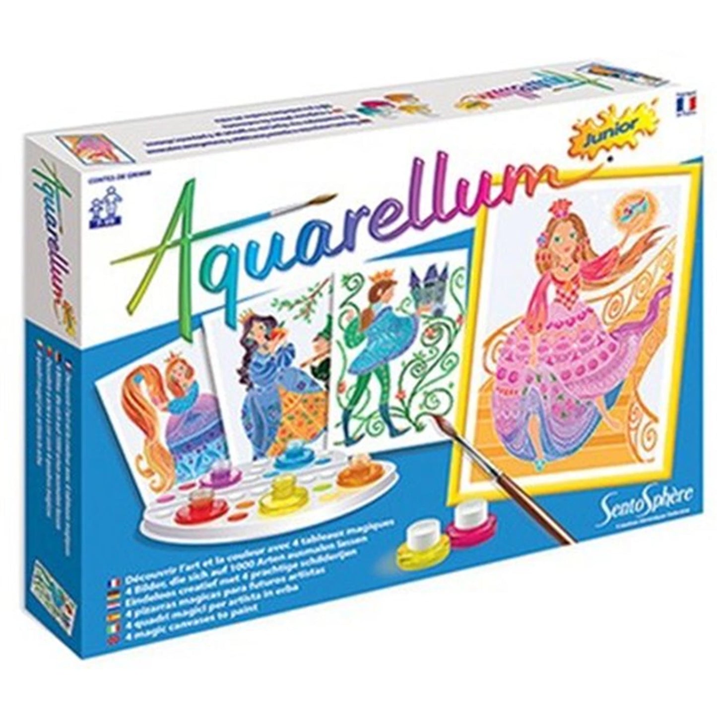 AQUARELLUM JR LES CONTES DE GRIMMS (FR-DE-IT-EN-ES-NL)