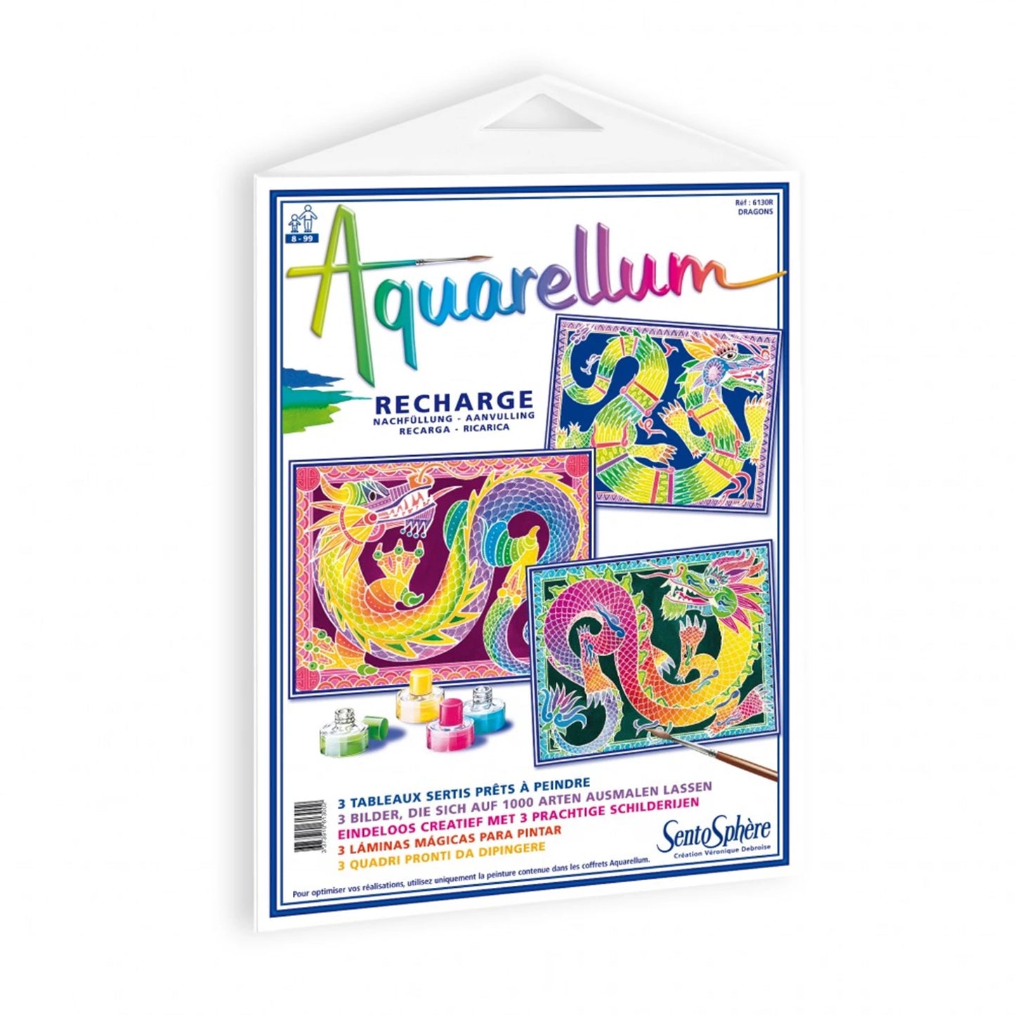 AQUARELLUM GM DESSIN DRAGONS (ML)