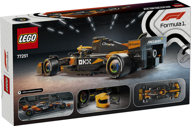 VOITURE DE COURSE F1 MC LAREN - SPEED CHAMPIONS 77251 - LEGO