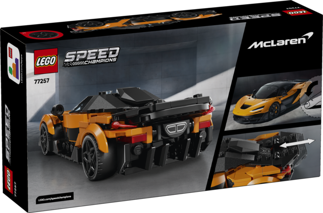 SUPER VOITURE MC LAREN - SPEED CHAMPIONS 77257 - LEGO