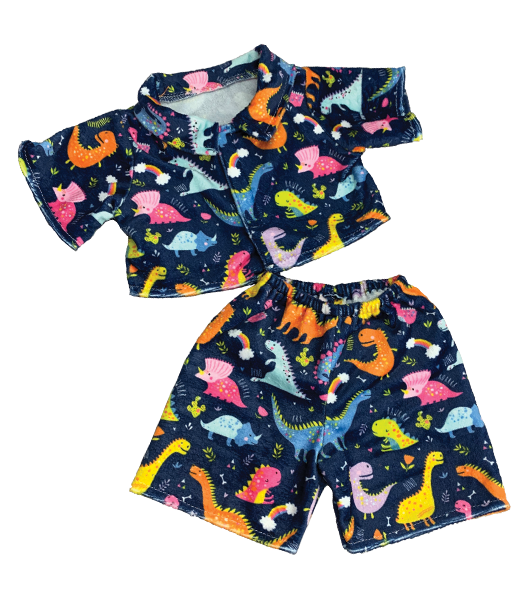 DIGGING DINO PYJAMA-OUTFIT – 40CM – MAKE A TEDDY