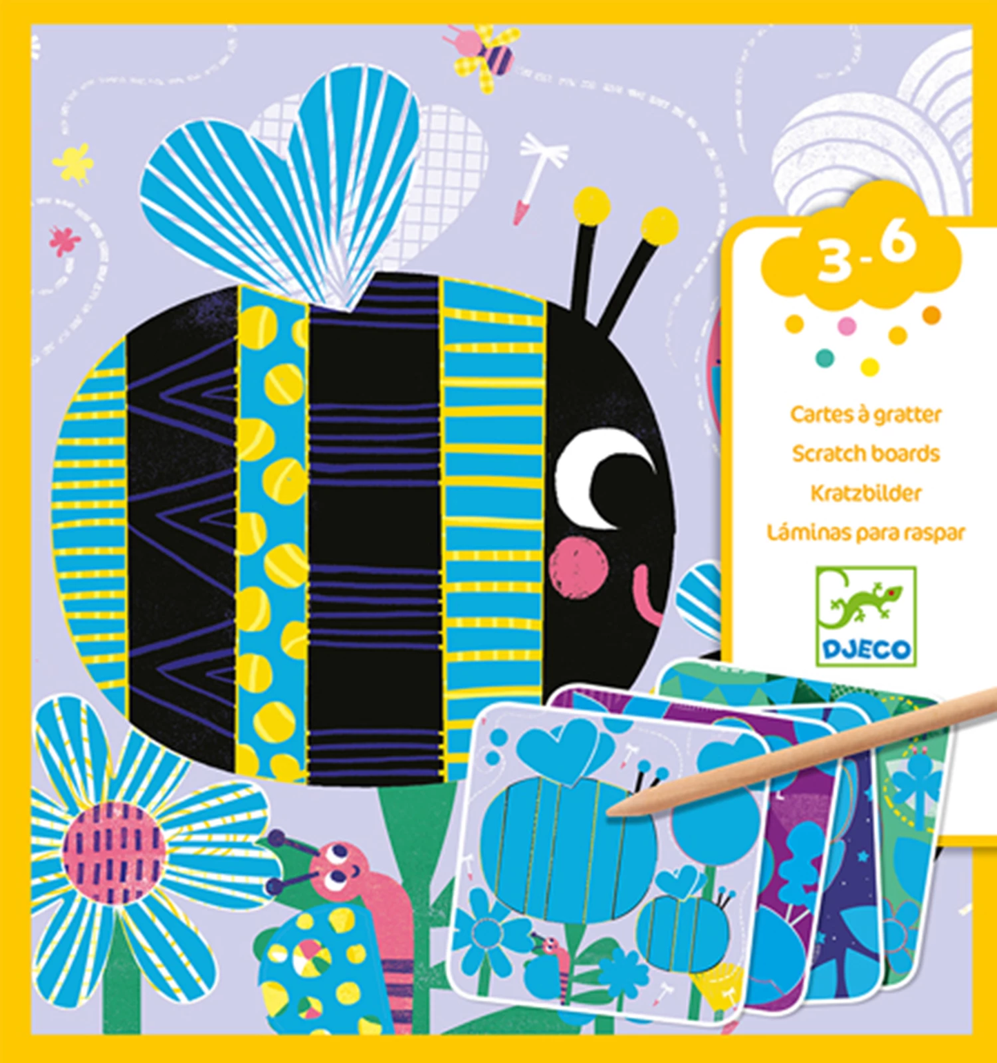 SCRATCH INSEKTEN - DJECO