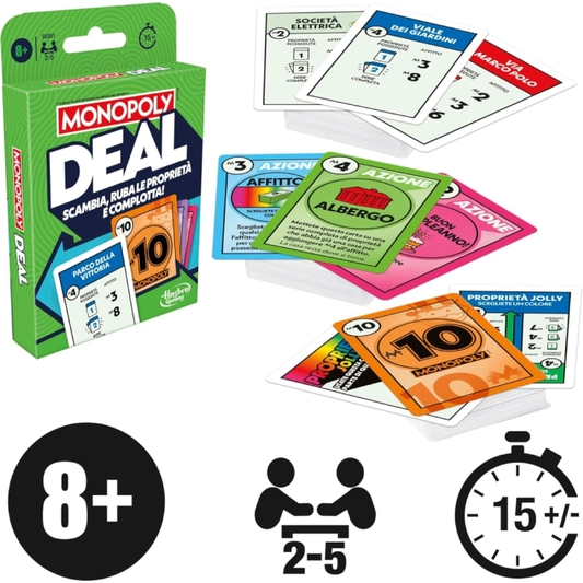 MONOPOLY DEAL - HASBRO - DE