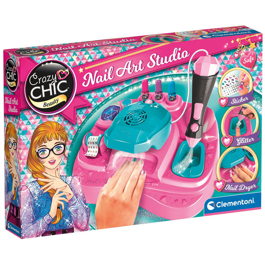 🟡 DESIGN UNGHIE SUPER STAR CRAZY CHIC – CLEMENTONI – BESTSELLER