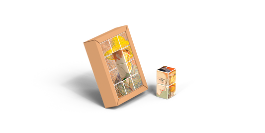003 CUBE ART MASTERPIECES SELECTION 12 - GEOMAGWORLD