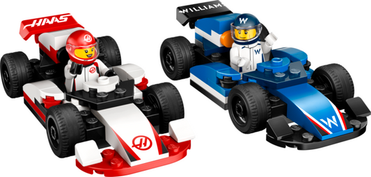 VOITURES DE COURSE WILLIAMS & HAAS - CITY F1 60464 - LEGO