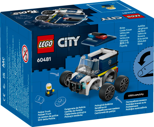 SUV DE POLICE - CITY 60481 - LEGO