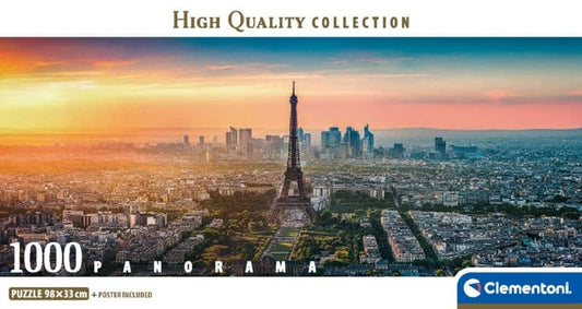 PUZZLE 1000T PANORAMA PARIS - CLEMENTONI