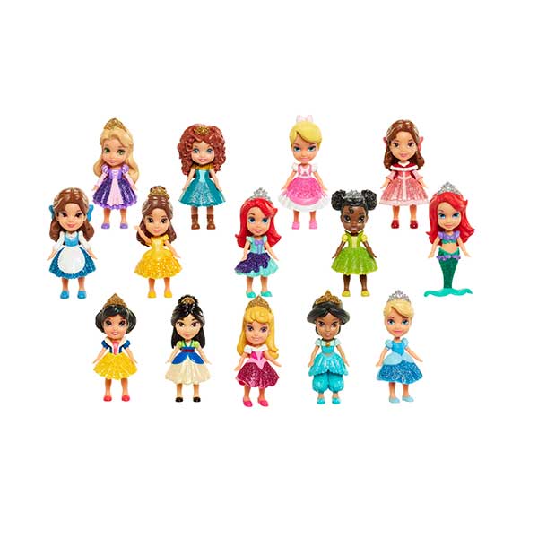 DISNEY PRINZESSIN PUPPEN 7CM SORTIMENT.
